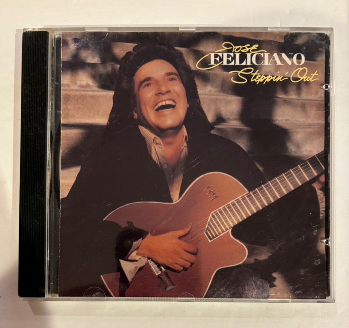 Steppin' Out by José Feliciano (CD, 1990, Optimism) 0014082323124 OP CD-3231