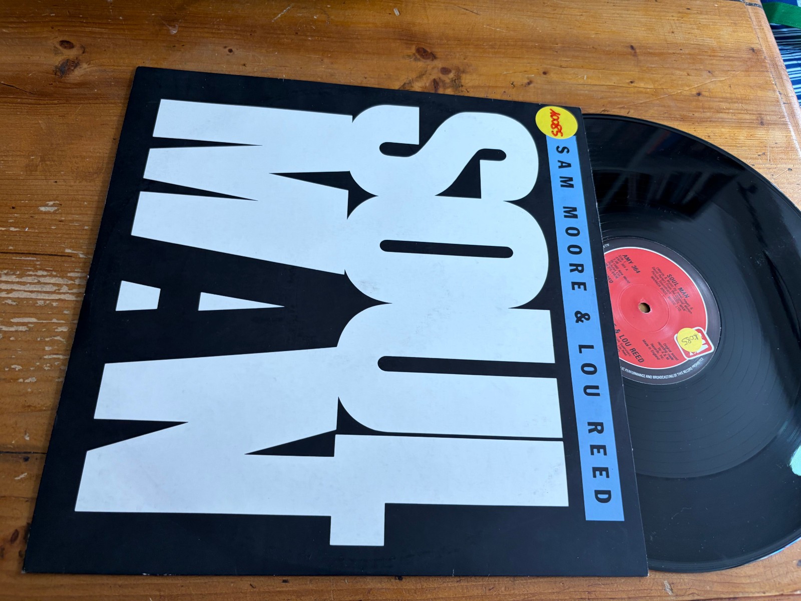 12"  UK 1986 Sam Moore & Lou Reed – Soul Man