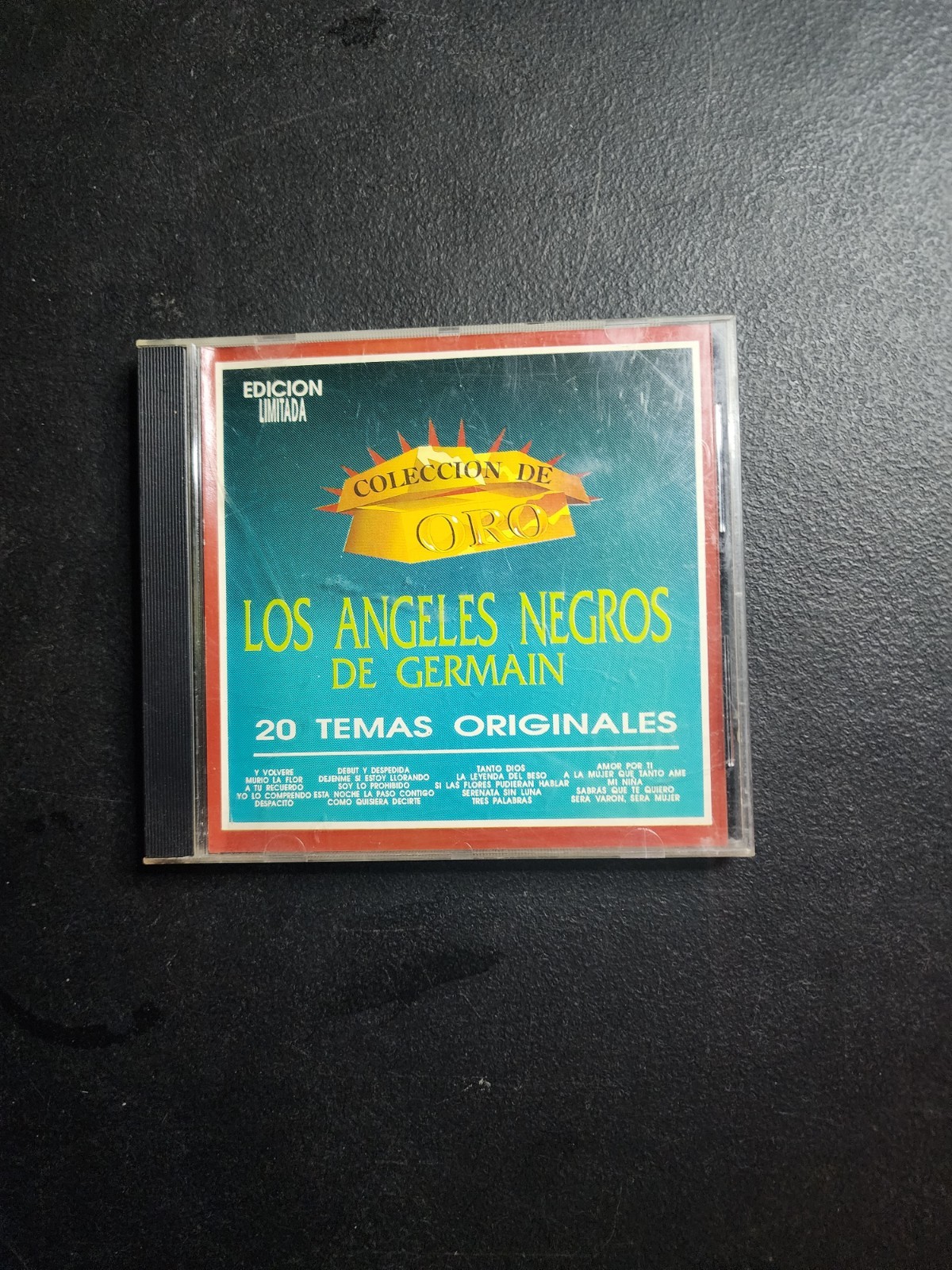 Cd Coleccion De Oro Los Angeles Negros Fonografica 1990 Edicion Limitada