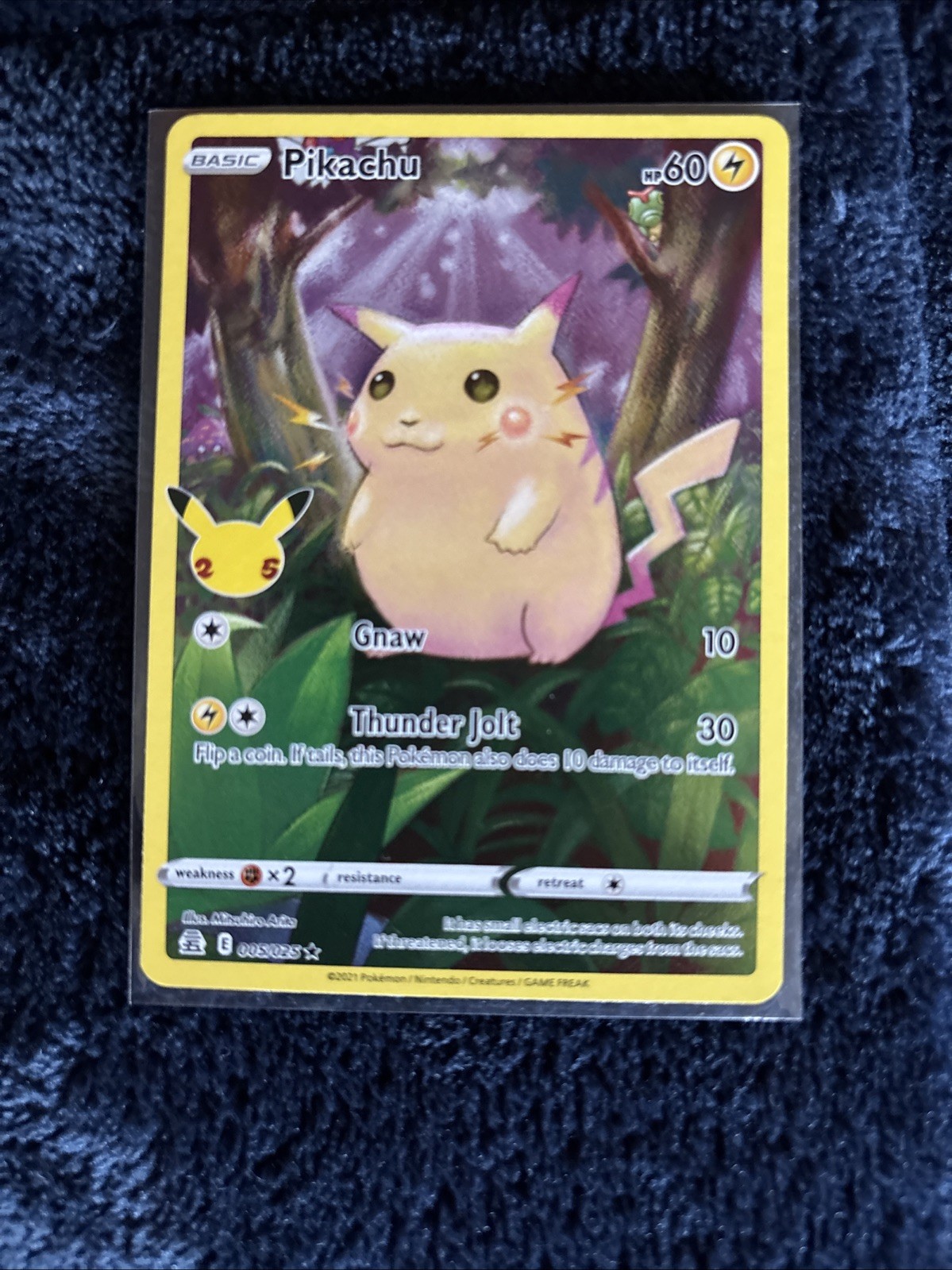 The Pokémon Company Pikachu Celebrazioni Holo Holo Rara 005/025 Inglese 2021