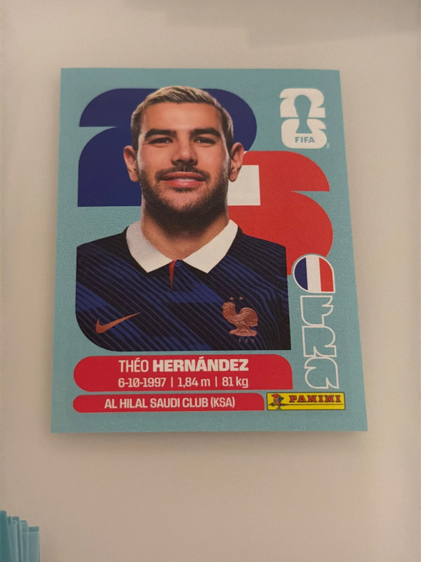 Panini WM 2026 Hernandez FRA3
