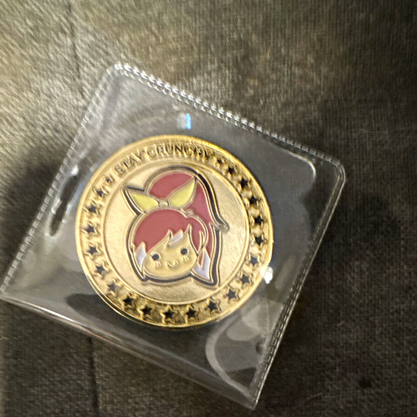 2019 Crunchyroll Hime Challenge Coin NYCC SDCC Comic Con Exclusive Anime