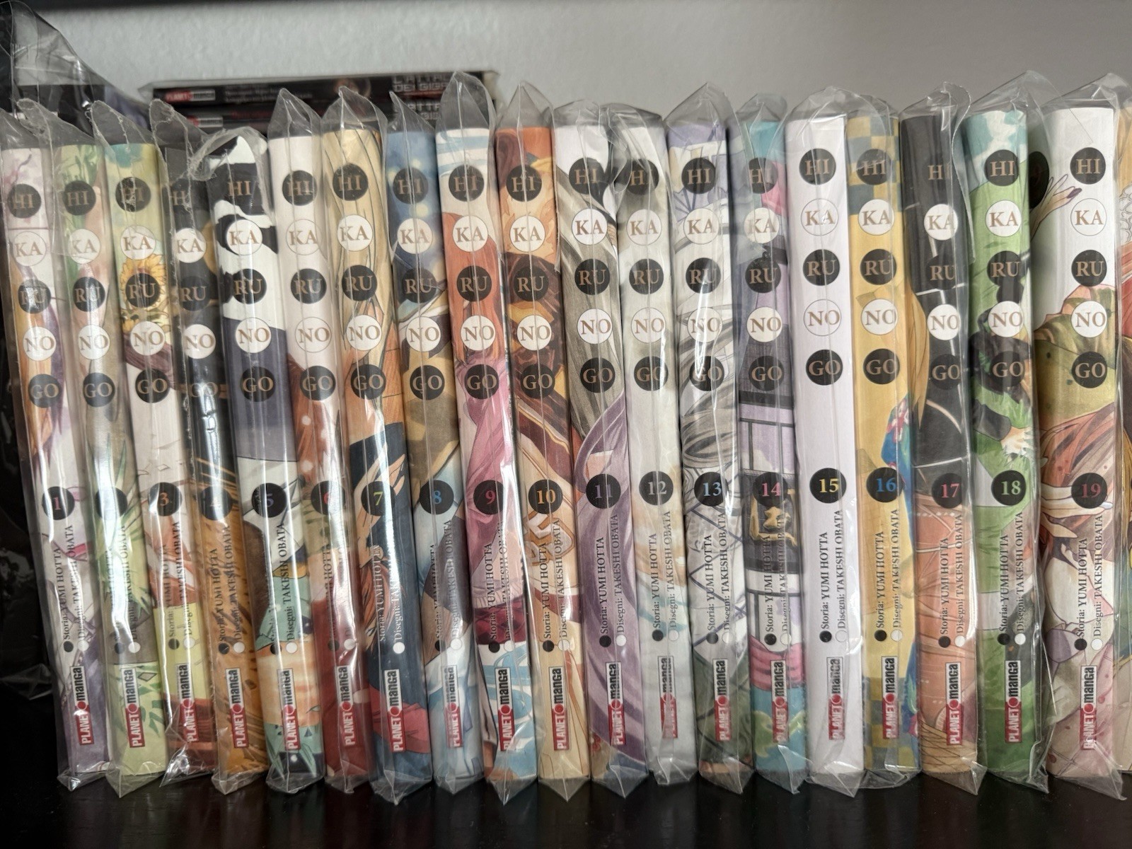 Planet Manga Hikaru no Go serie completa lotto volumi 1-19 Italiano