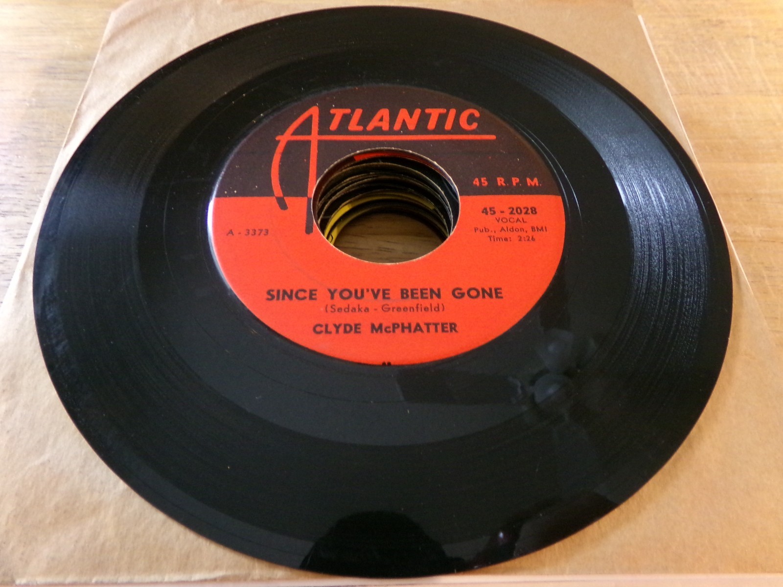 Lot of (14) Clyde McPhatter  45s - Various labels   (3) promos
