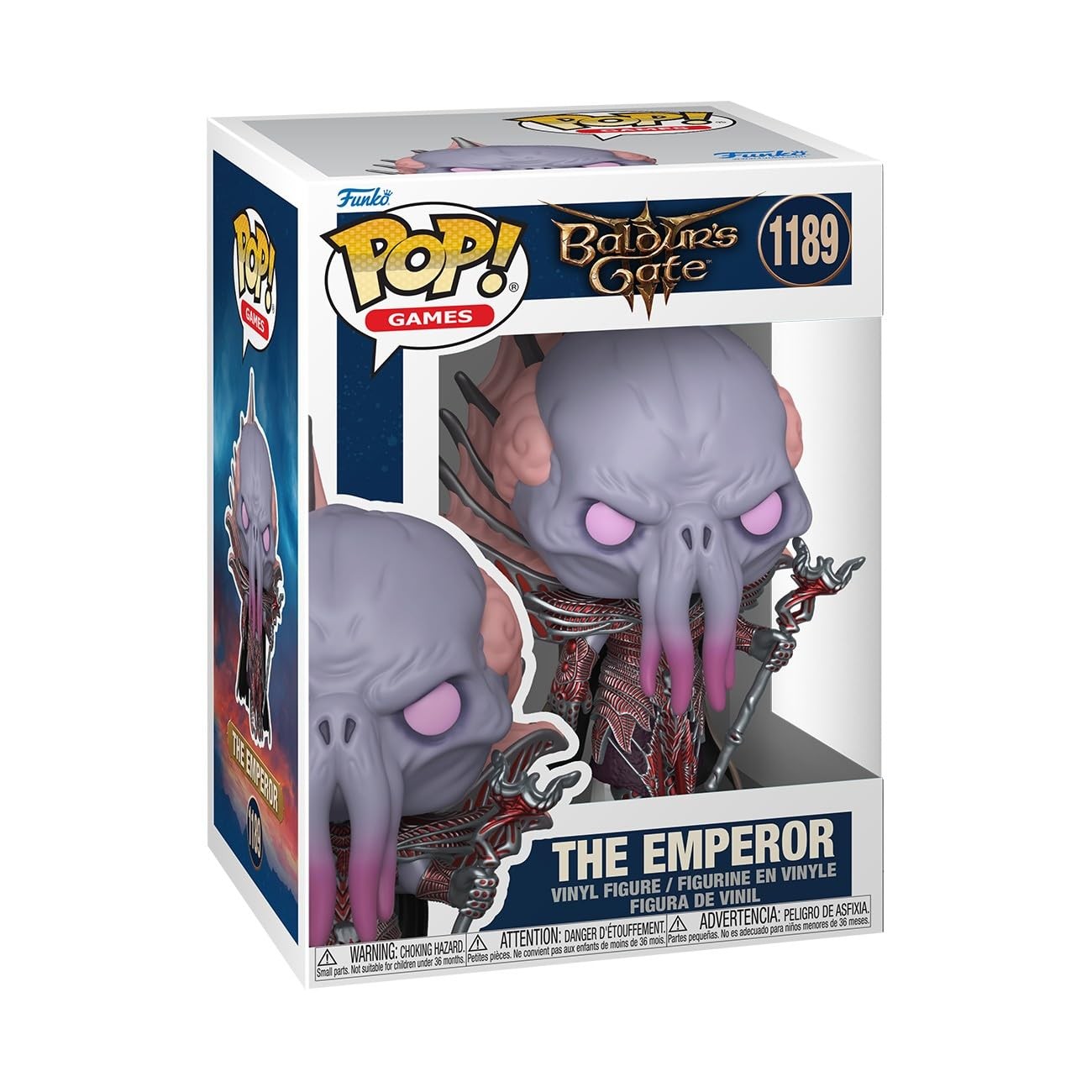 Funko POP! Games: Baldur's Gate 3- The Emperor - Figura in vinile da collezione
