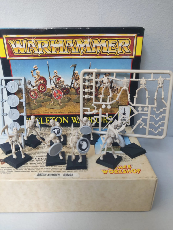 Citadel Warhammer Fantasy Skeleton Warriors (Anni '90) - OOP