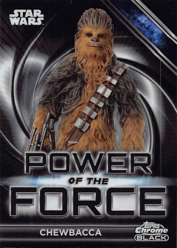 2025 Topps Star Wars Avamposto Contrabbandieri - Potere della Forza #POF-14 Chewbacca