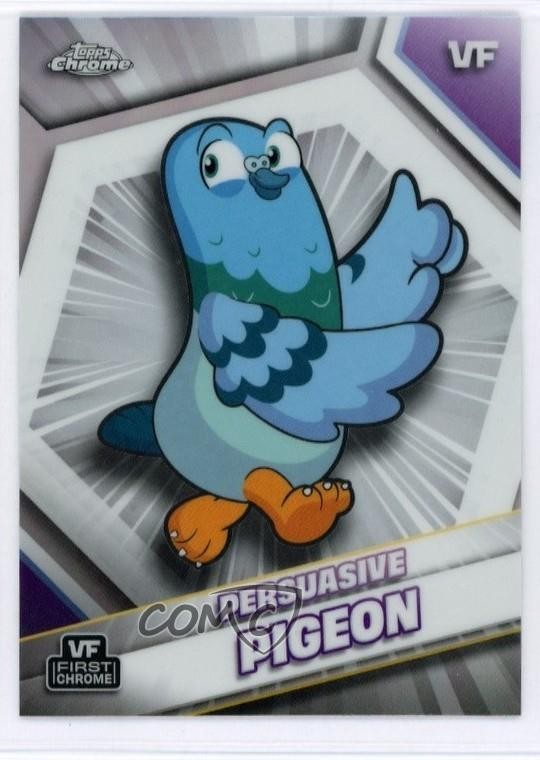 2026 Topps Chrome VeeFriends Refractor Persuasive Pigeon #137 17uv