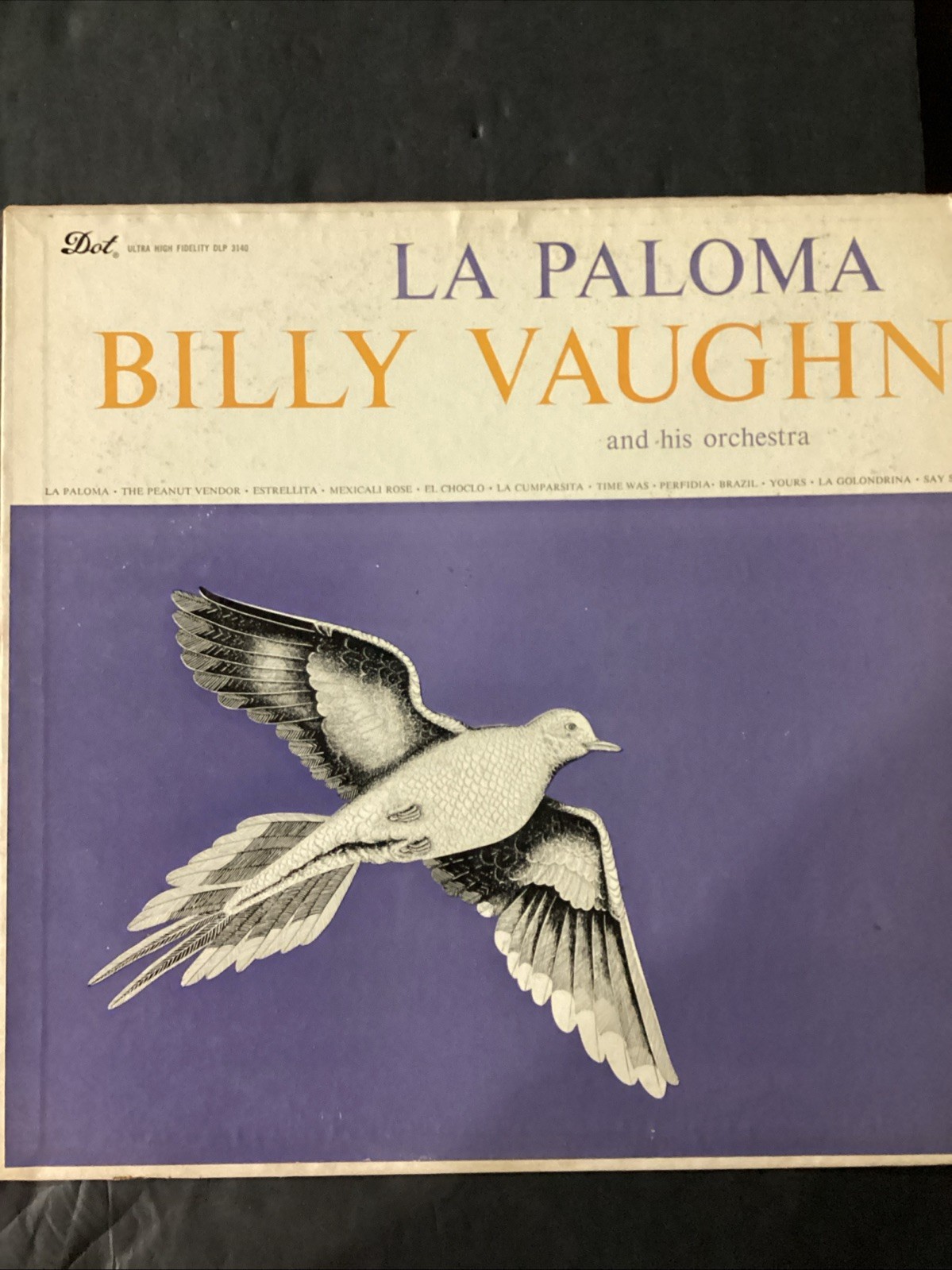Billy Vaughn & His Orchestra La Paloma DLP 3140 (#5108) 