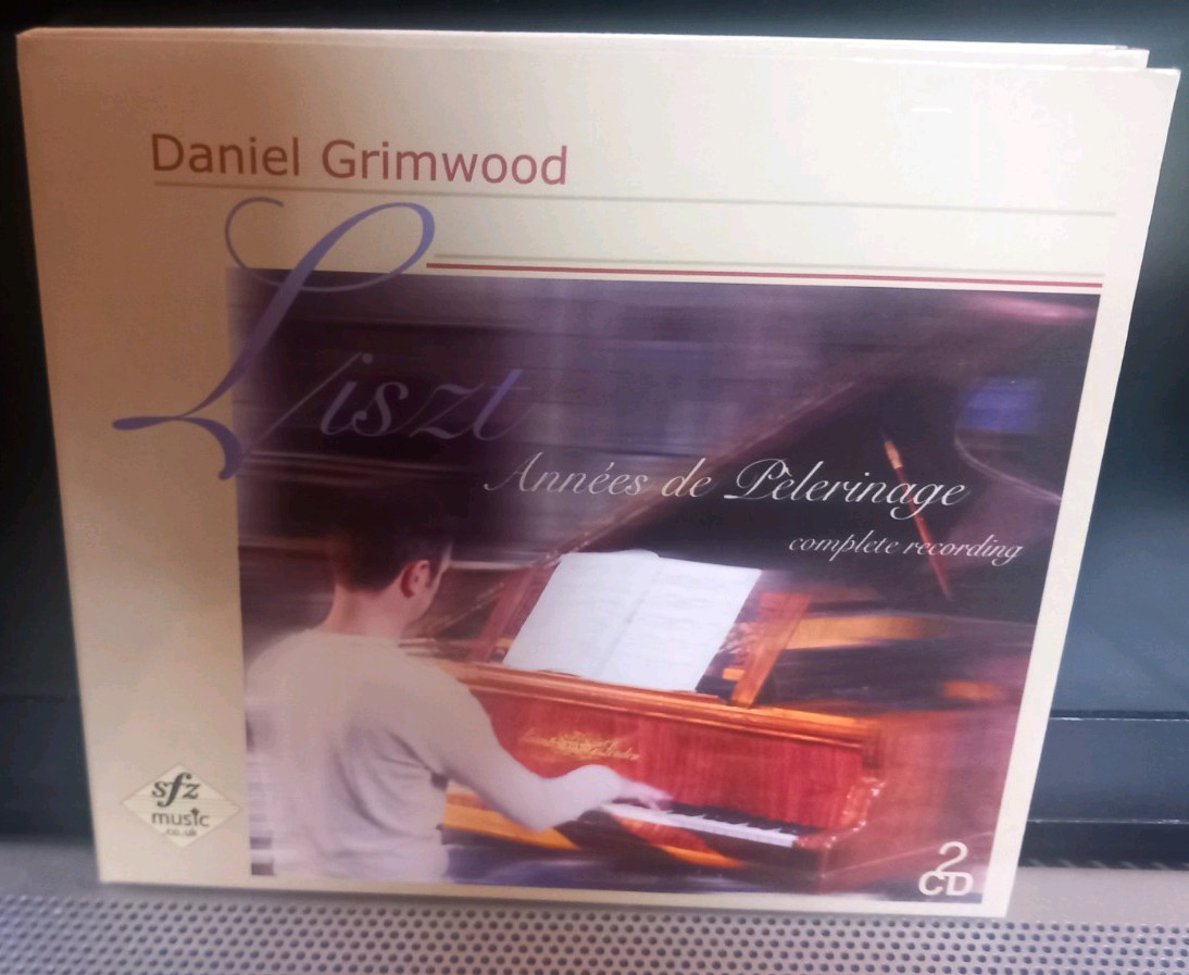 2CD*GRIMWOOD*LISZT ANNEES DE PELERINAGE*SFZ MUSIC 2008*LIKE NEW 