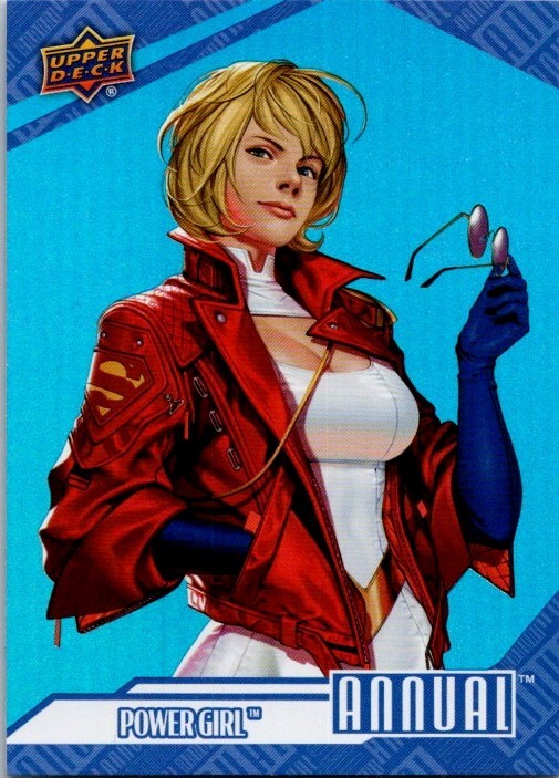 2024-25 Upper Deck DC Annual #12 Power Girl Blue