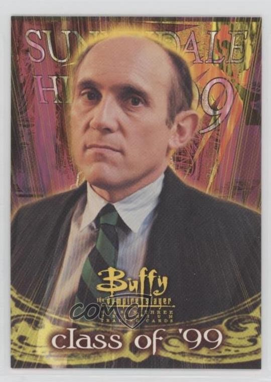 1999 Inkworks Buffy the Vampire Slayer Season 3 Principal Snyder #86 1u6