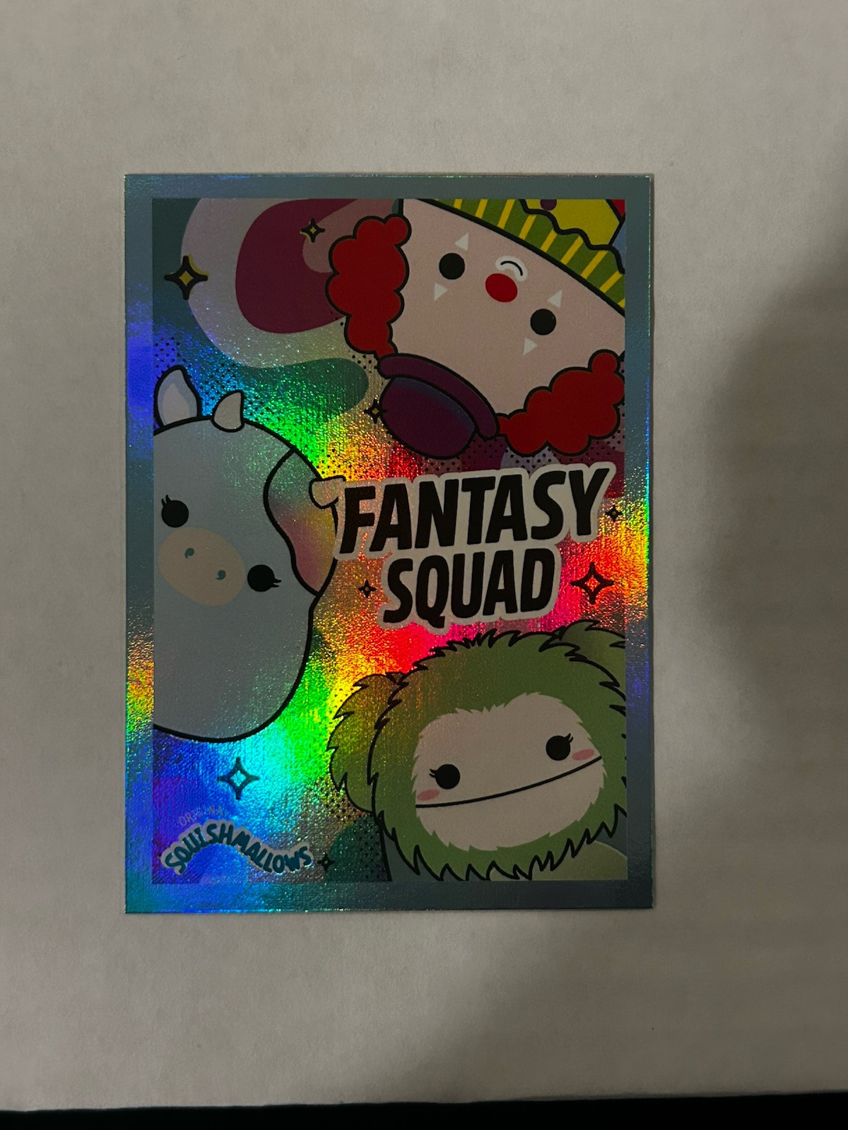 Squish Squad 2024 Panini Squishmallows Fantasy Squad Holo Foil #3