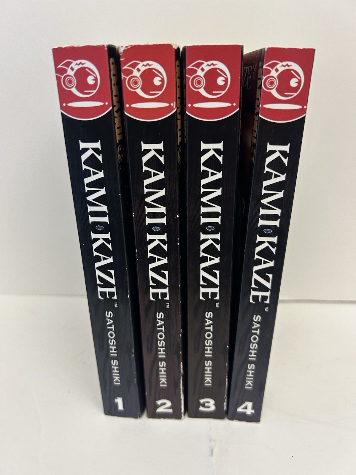 Kamikaze Satoshi Shiki  Manga Set Volume 1–4 English Mature Great Used Cond