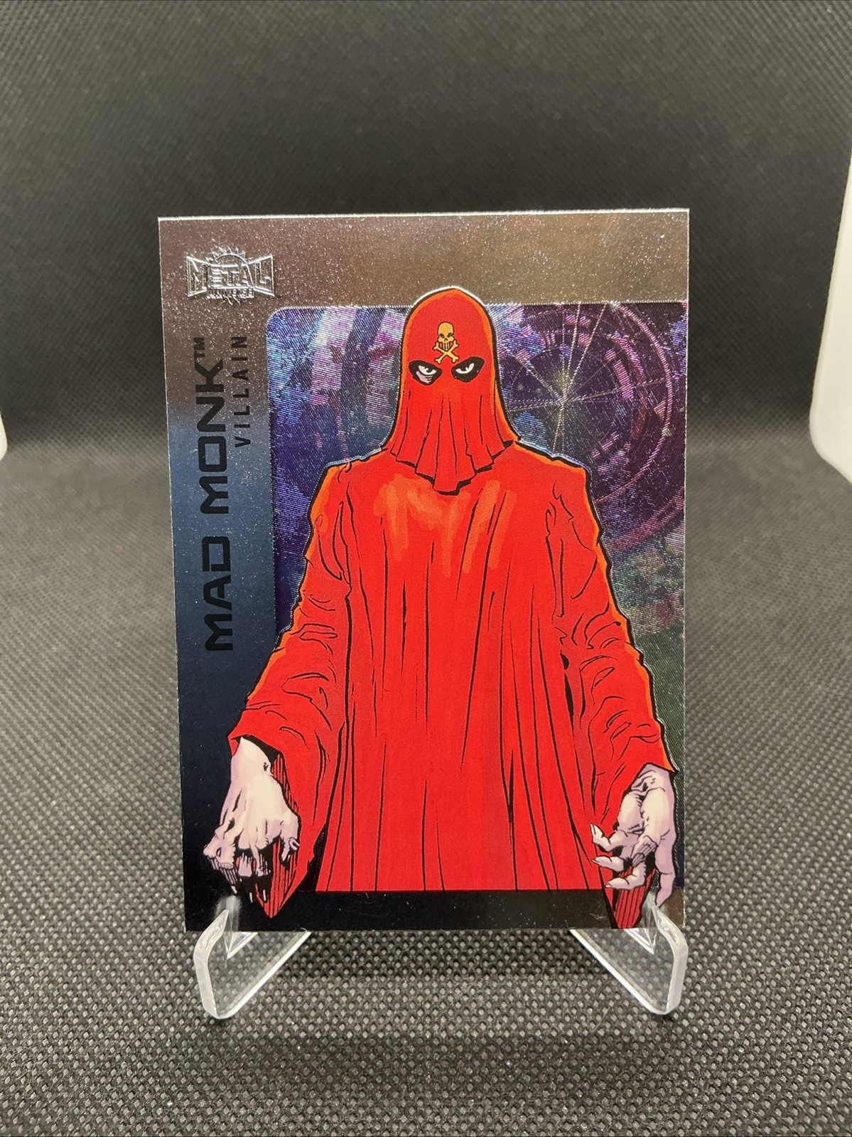 2025 Skybox Metal Universe Batman MAD MONK VILLAIN #134