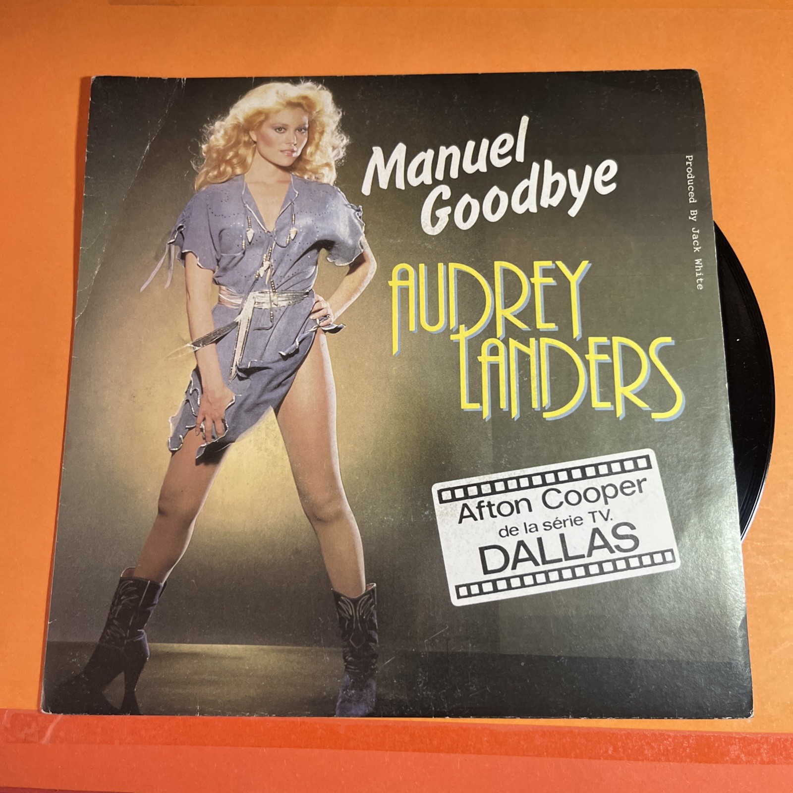 MANUEL GOODBYE AUDREY LANDERS AFTON COOPER DALLAS - DISCO VINILE 45 GIRI