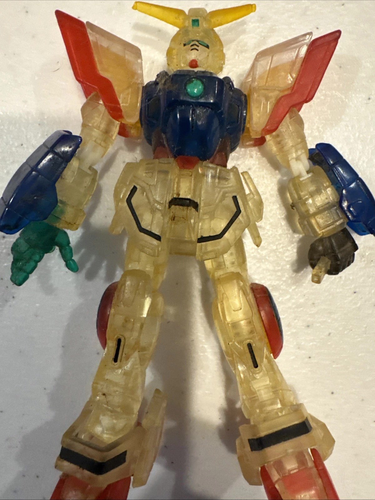Modellino GUNDAM W Wing Limited Crystal Clear Ver MIA Mobile Suit MS RARO