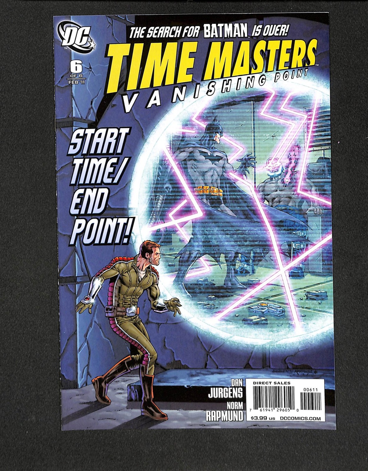 Time Masters: Vanishing Point #6 DC 2011