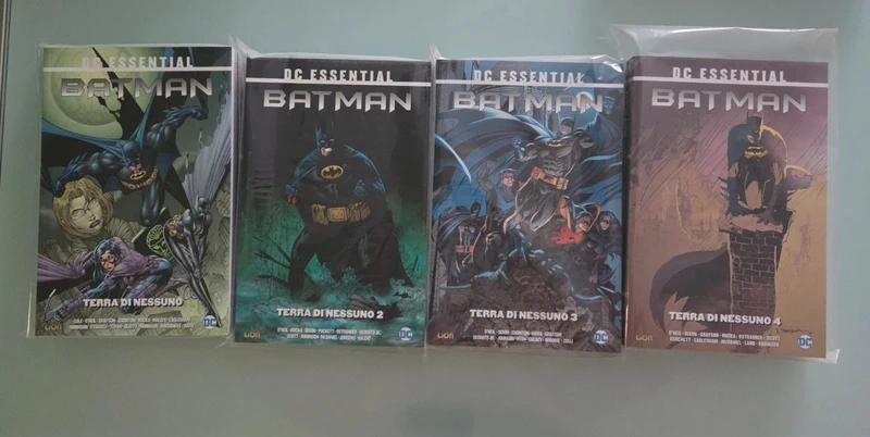 Batman Terra Di Nessuno DC Essential 1/4 RW Lion Mai Letti Come Da Foto