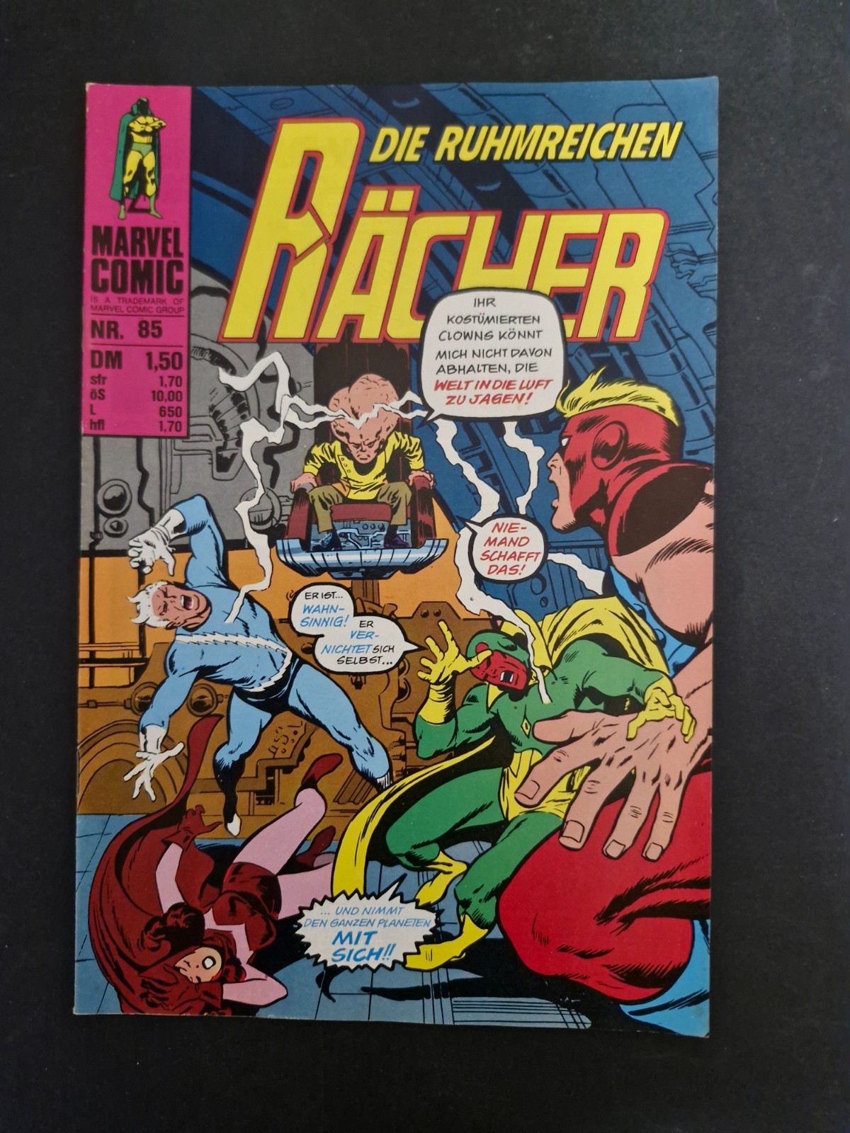I Vendicatori fumetto n.85 (Willims Marvel) Z1-2