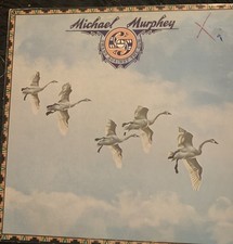 Michael Murphey Swans Against the Sun Vinyl Record - 1975( X) Written On Cover.