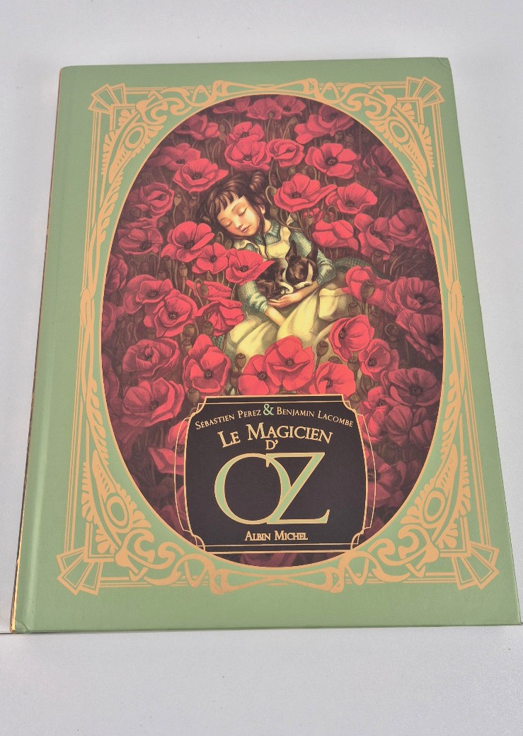Le Magicien d’Oz Sébastien Perez Benjamin Lacombe Albin Michel illustré