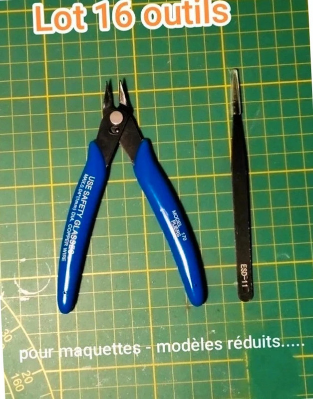 Lot de 16 articles maquettisme pour débutant v2