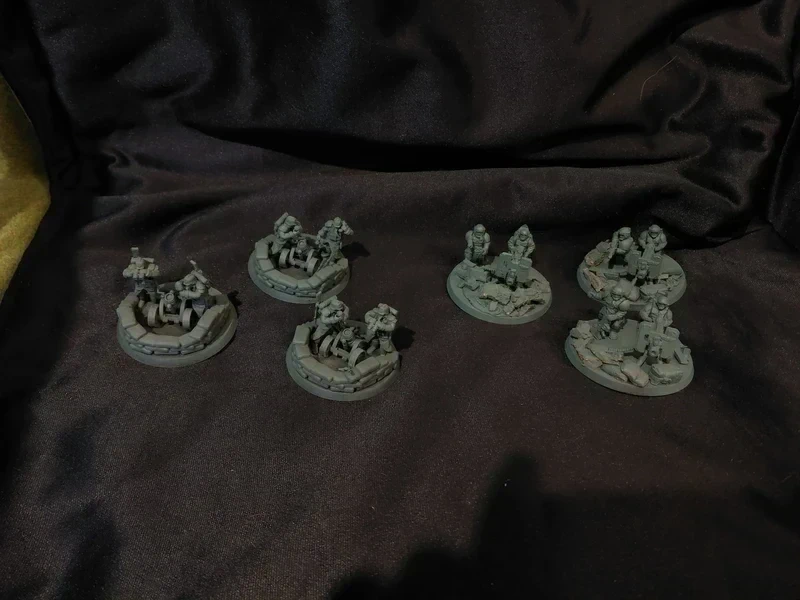 warhammer 40k, astra militarum, team, squad