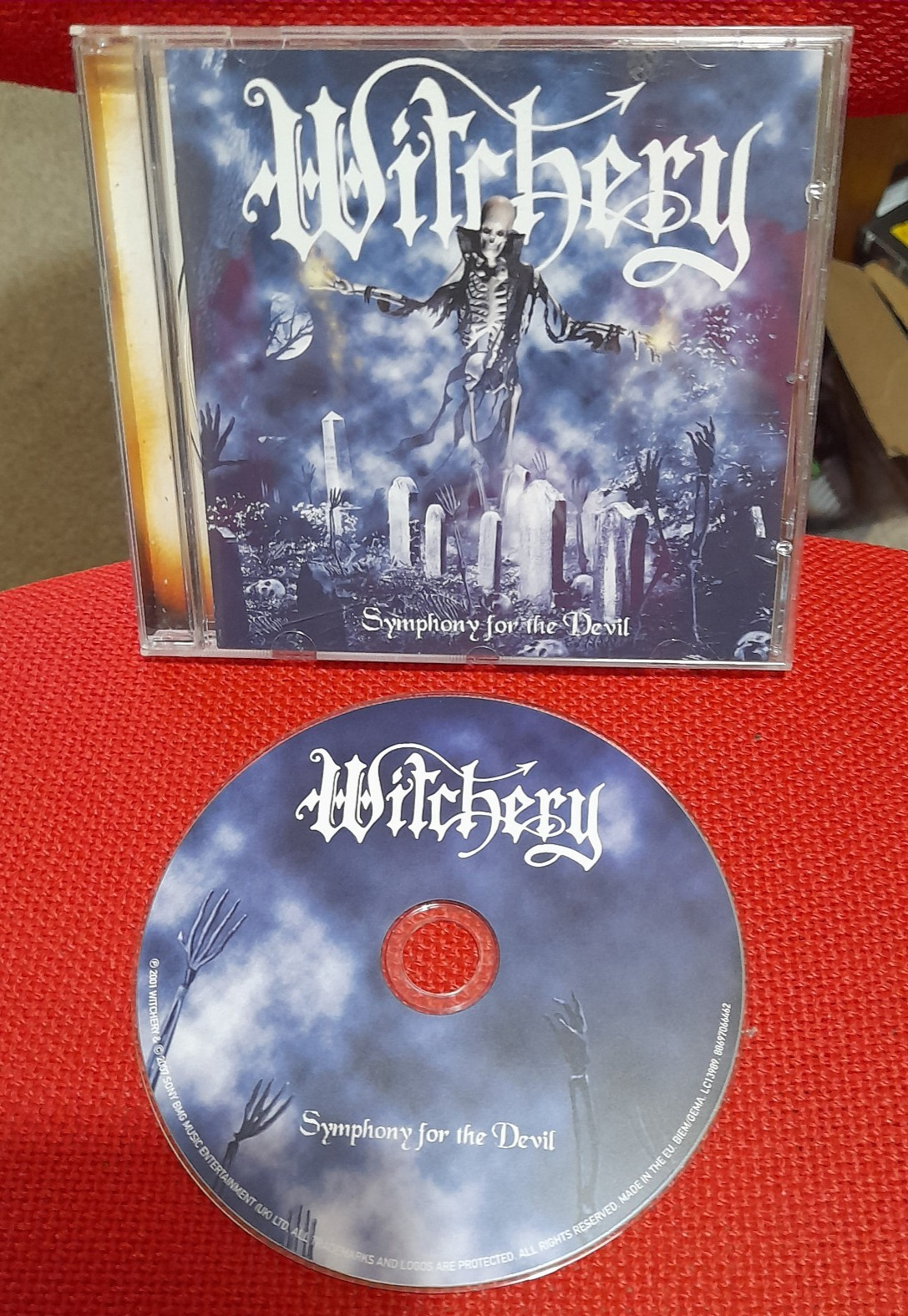 Witchery CD Symphony For The Devil VGC free postage