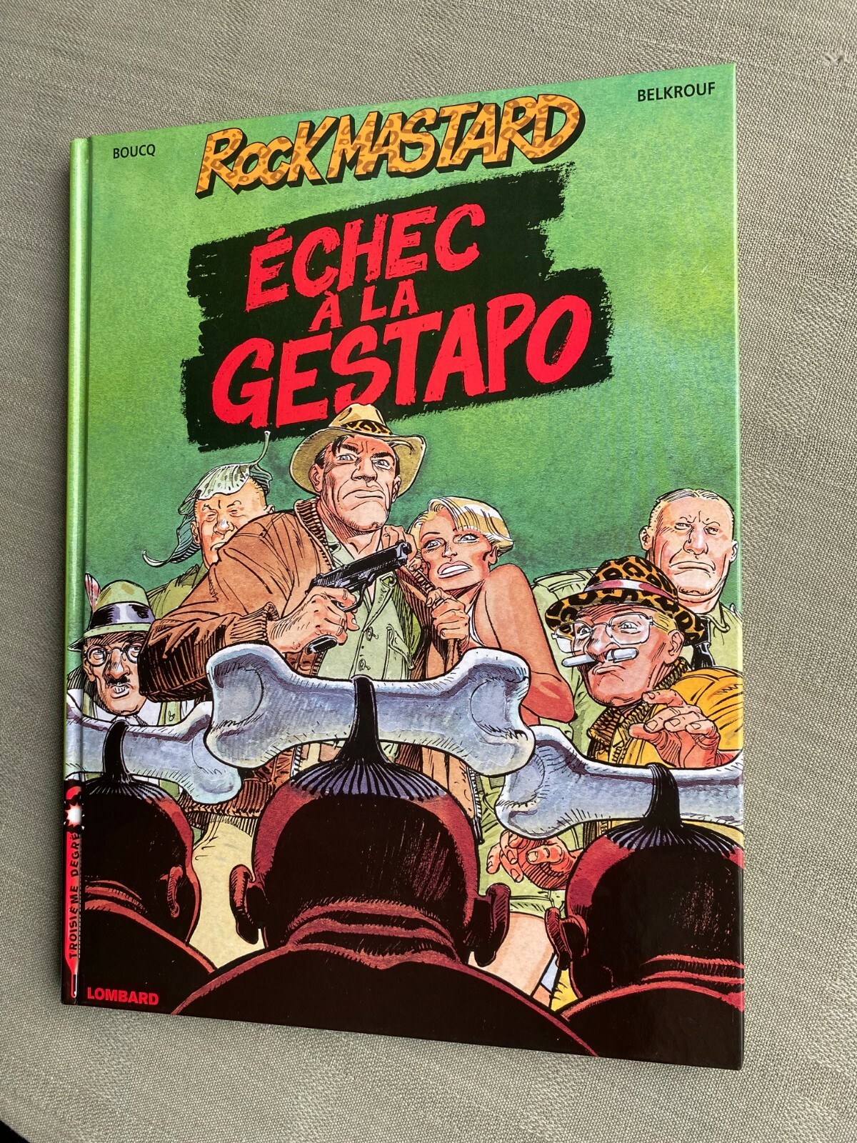 BOUCQ BELKROUF ROCK MASTARD TOME 2 TIRAGE LIMITÉ COMPLET ET EN ÉTAT NEUF 