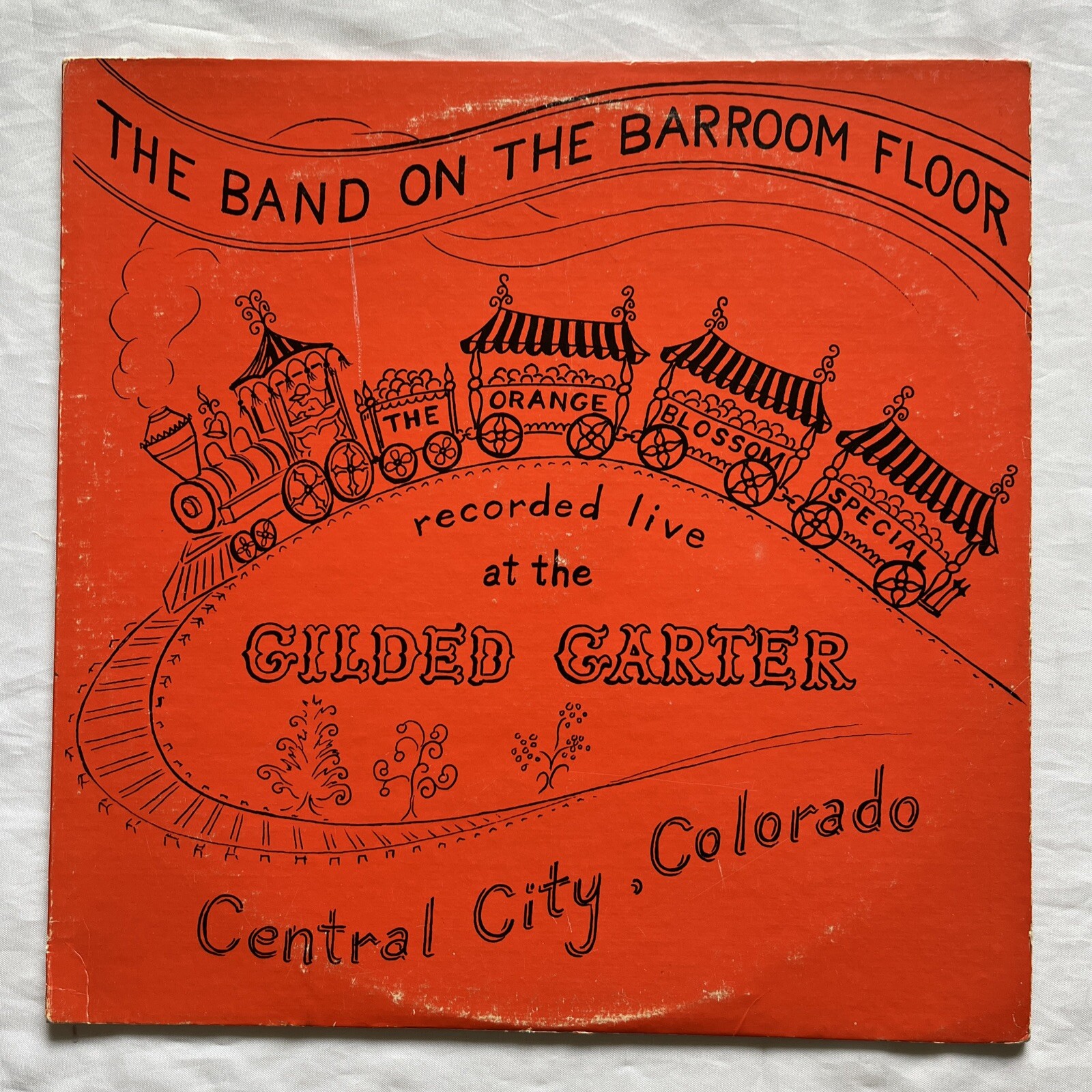 OBSCURE LP:  BAND ON THE BARROOM FLOOR - live at the gilded carter 12" COLORADO