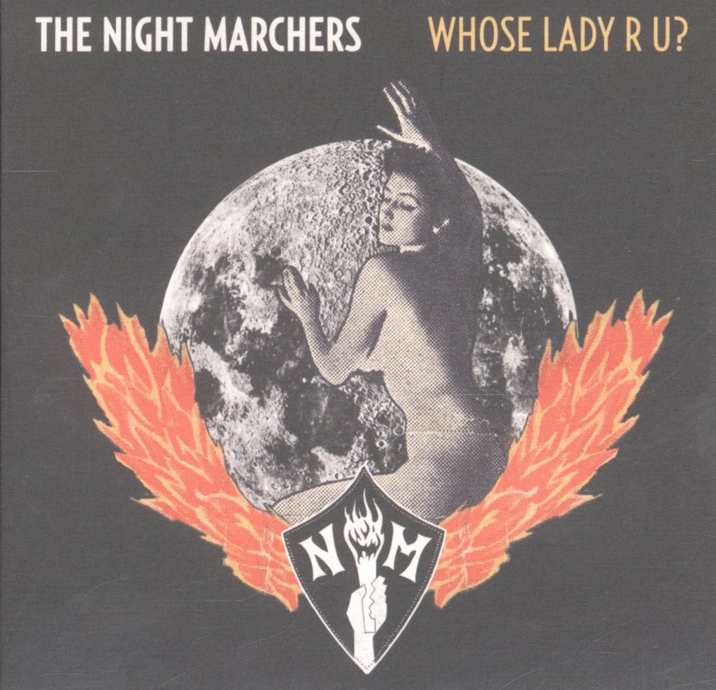 Night Marchers Whose Lady R U? CD UK Hassle 2008 Promo CD In Card Sleeve