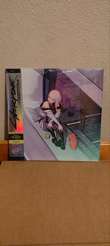 Cyberpunk Edgerunners OST Vinyle Violet Marbré - Neuf