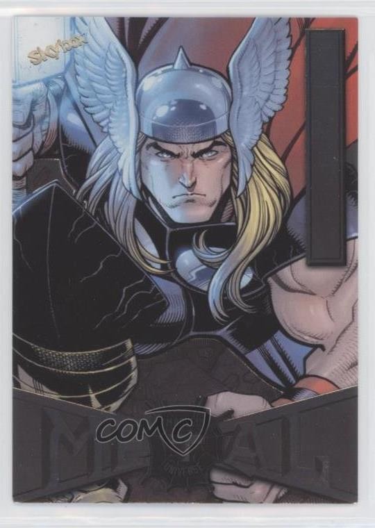 2022 Upper Deck Marvel Metal Universe Spider-Man Thor #89 0nr3