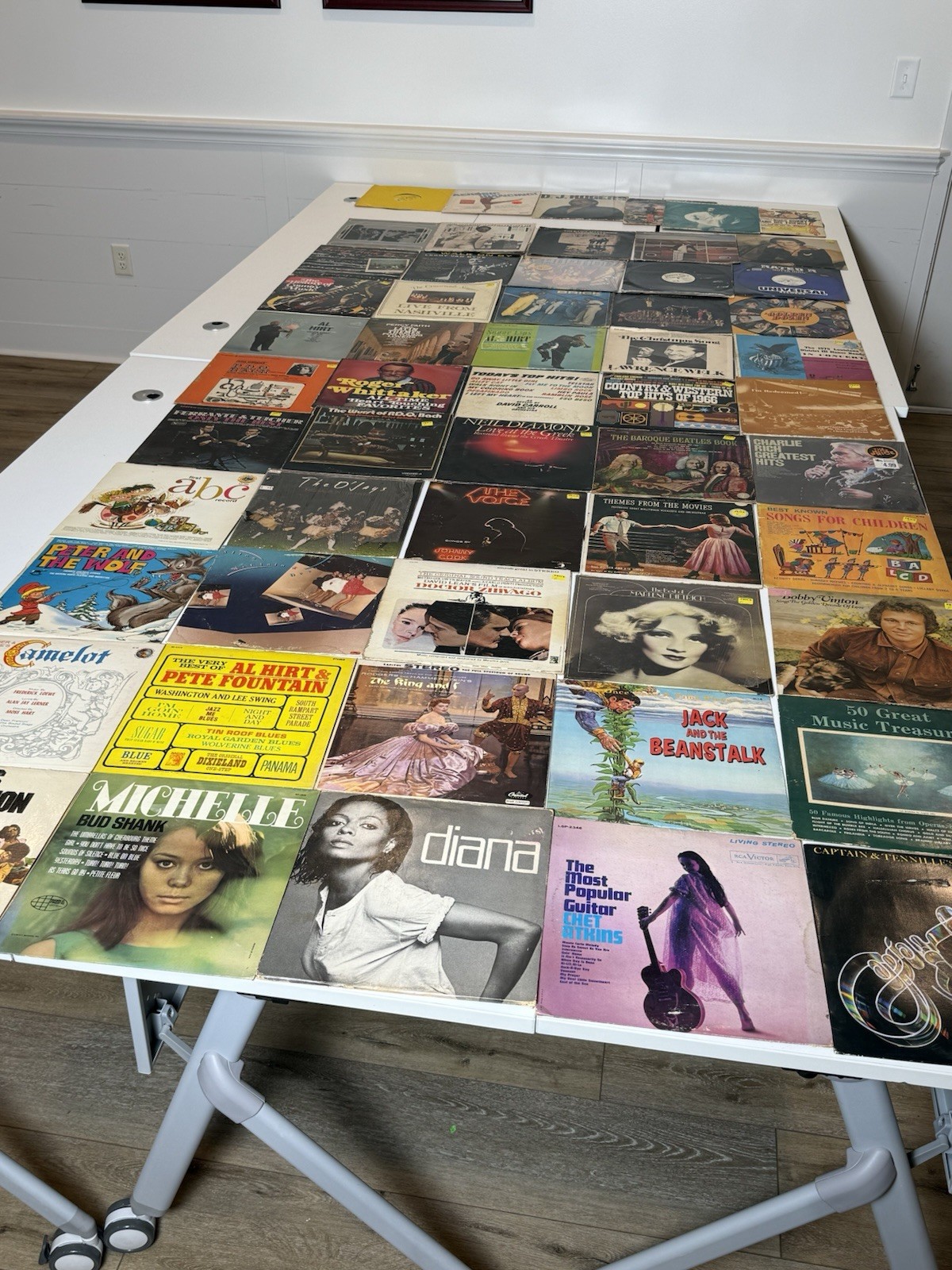 56+ Vintage Vinyl Record Lot Soul Country Pop Gospel Soundtracks Tested Working