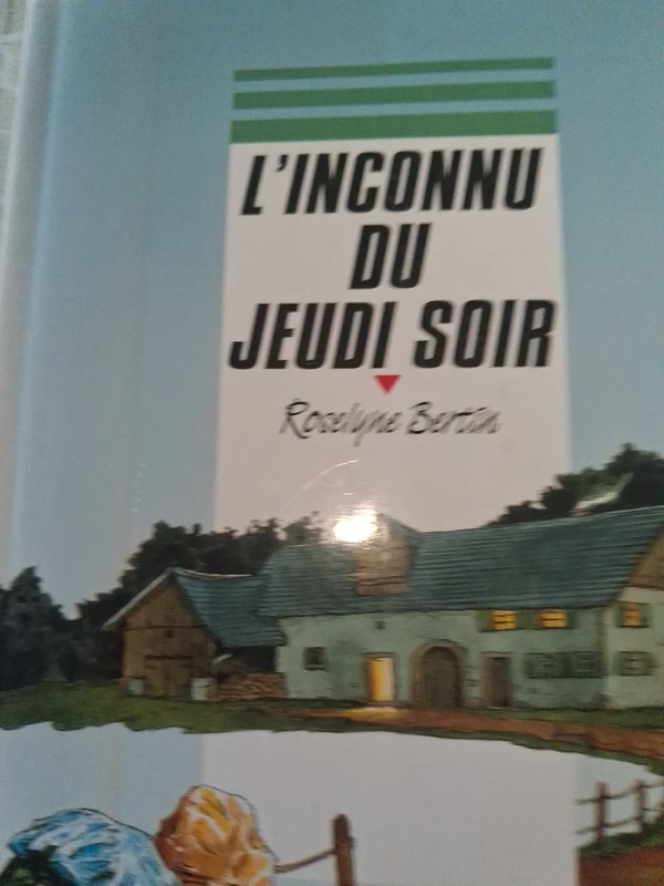 Livre: L’inconnu du jeudi soir de Roselyne Bertin