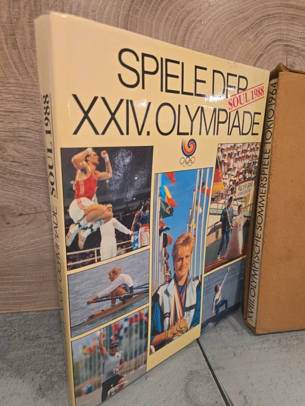 XVI. Olympische Spiele soul 1988 Buch mit Schutzumschlag