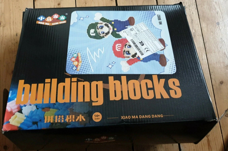 Microblocs de construction Mario et Luigi