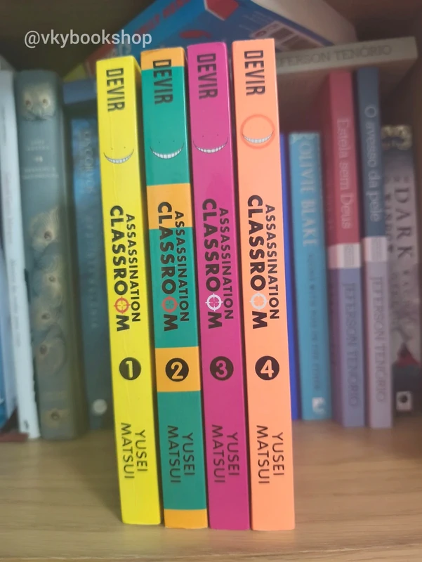 Assassination Classroom #1 até Assassination Classroom #4
