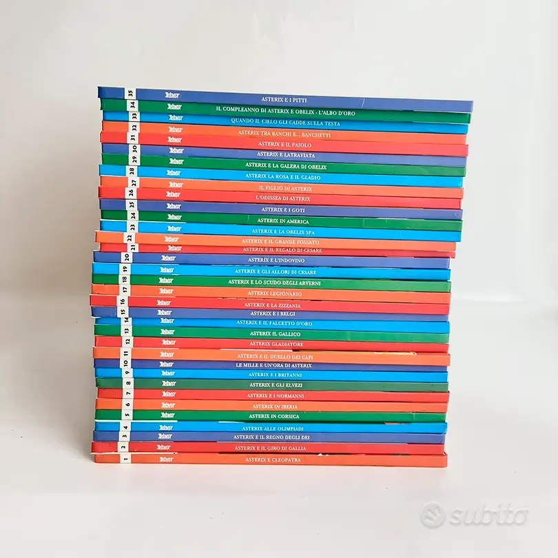 1-35 Asterix serie Gazzetta - Corriere della sera