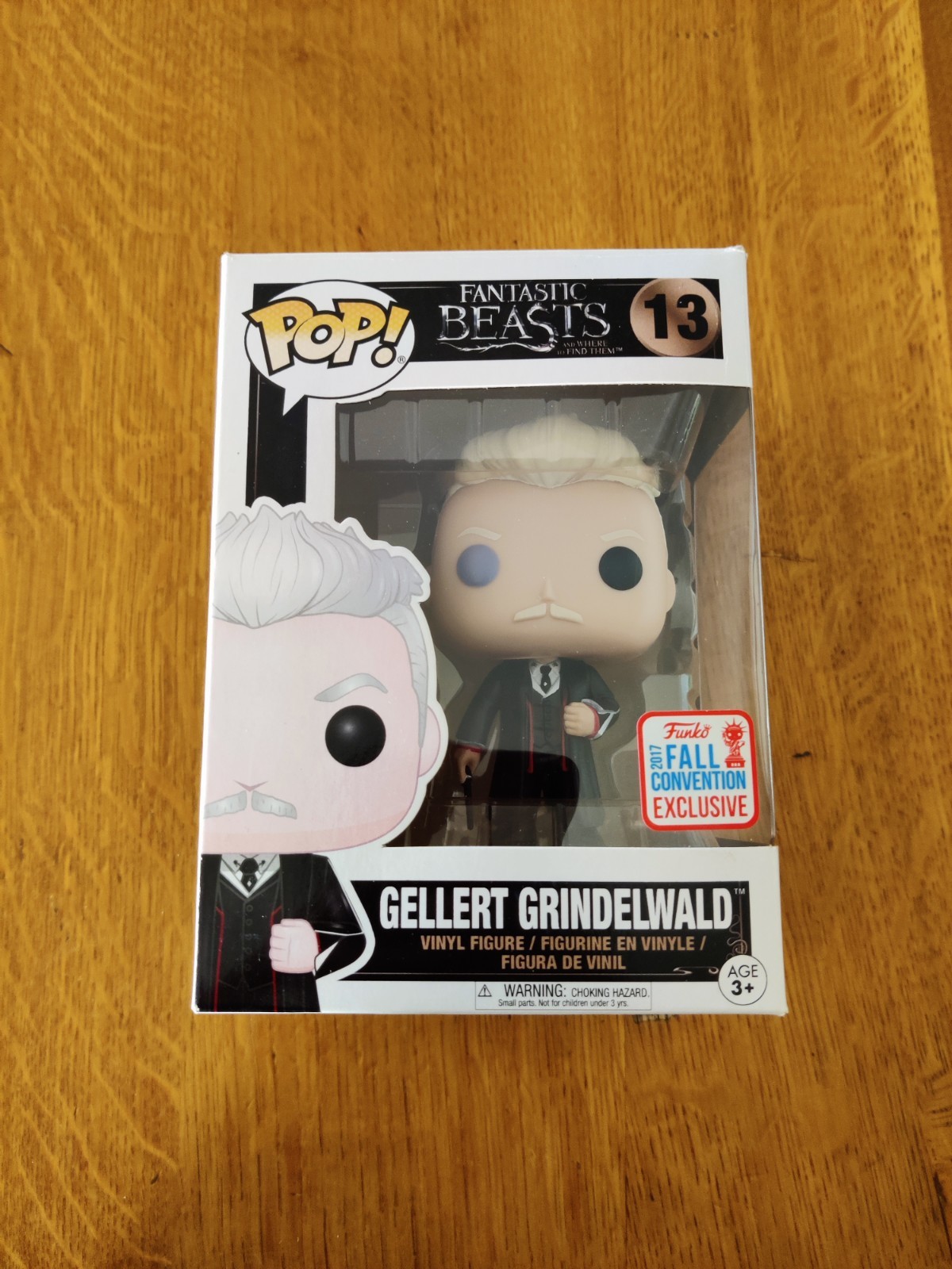 Funko Pop! Fantastic Beasts - Gellert Grindelwald 13 vinile Fall Convention