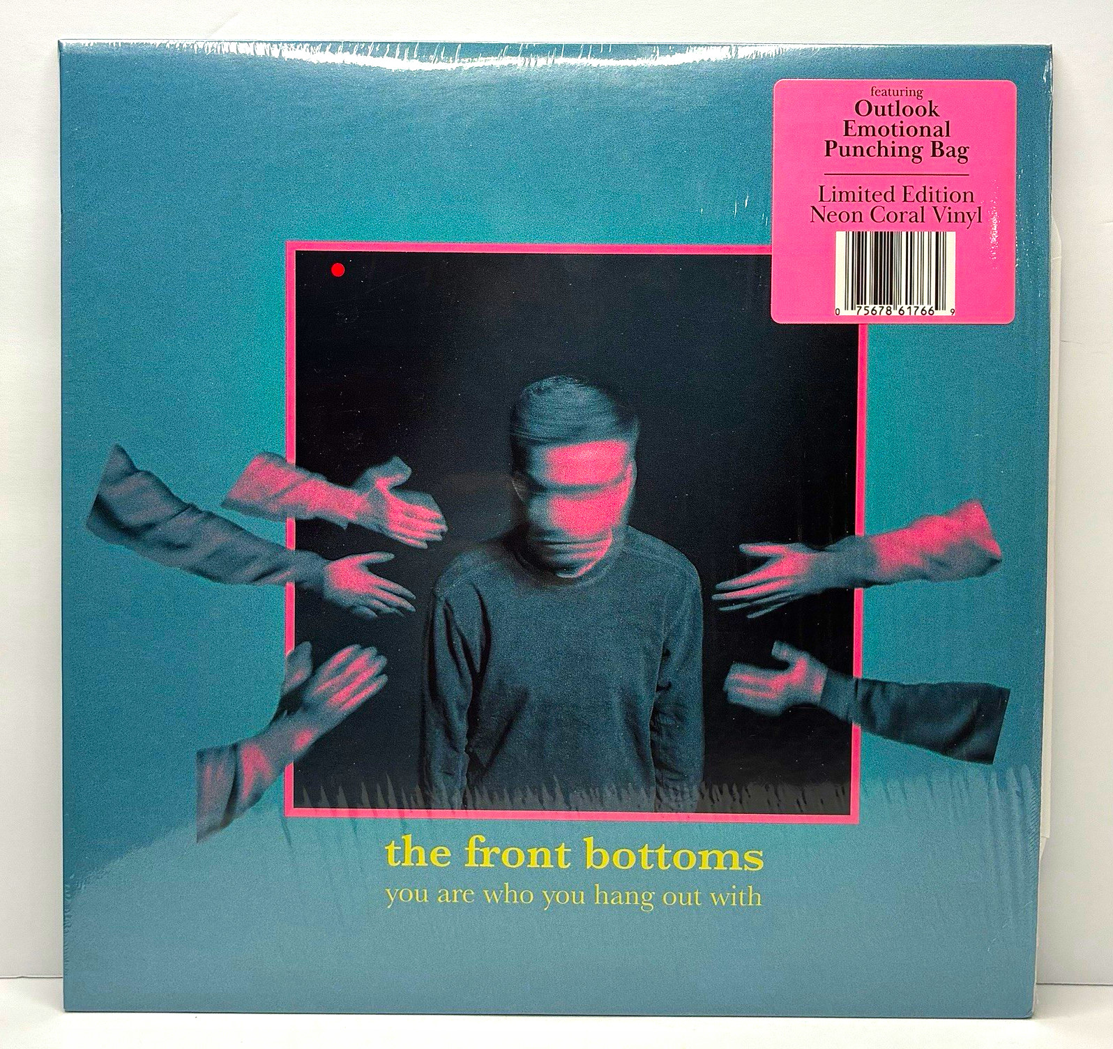 The Front Bottoms - You Are Who You Hang Out With Neon Coral Vinyl LP Sealed