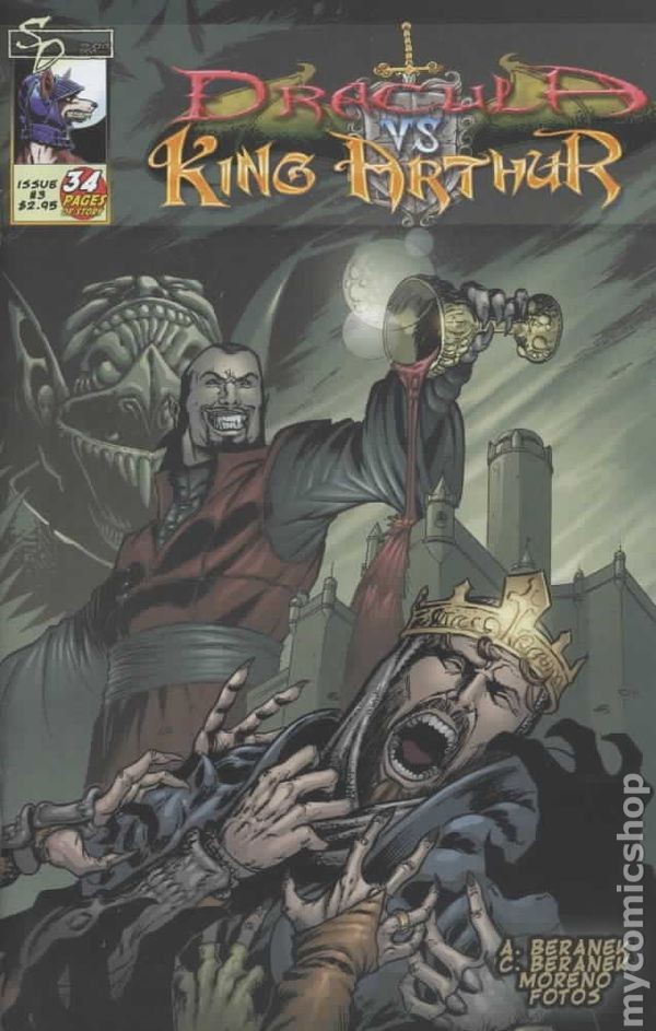 Dracula vs. Re Artù #3 FN 2005 Immagine Stock