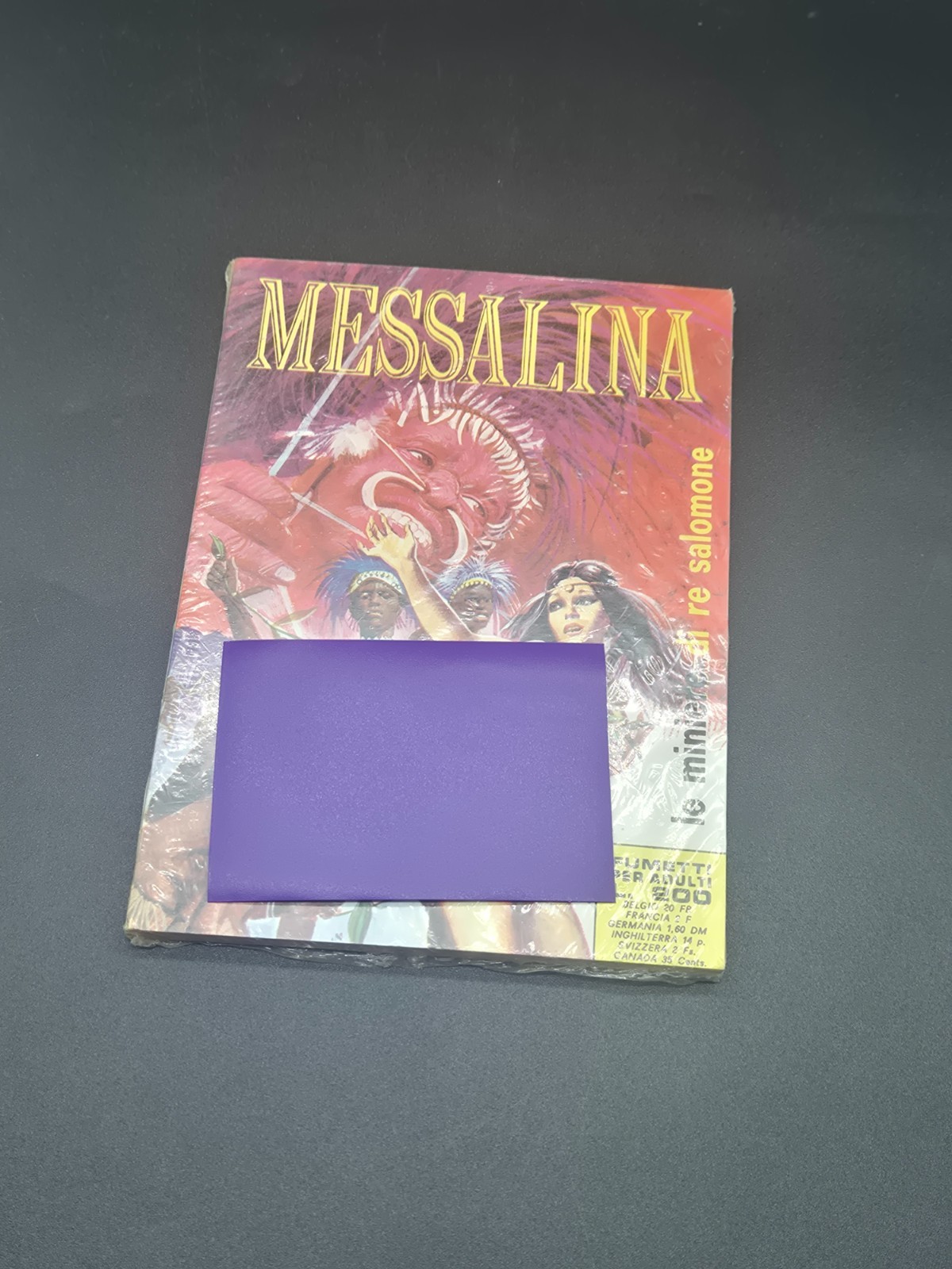 FUMETTO MESSALINA BLISTERATO ERREGGI  N  165OTTIMO