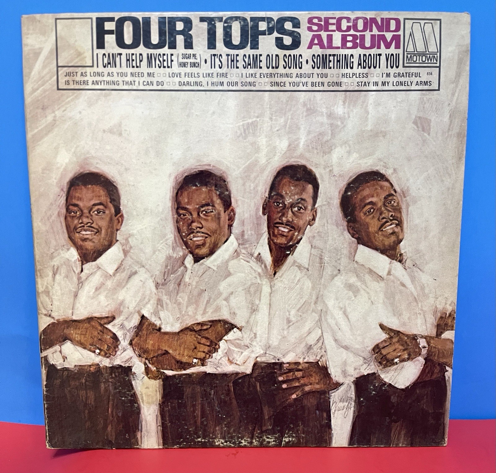 FOUR TOPS Four Tops Second Album Vinyl Record 1965