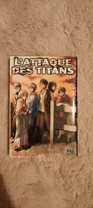 Tome 17 du manga l'attaque des titans