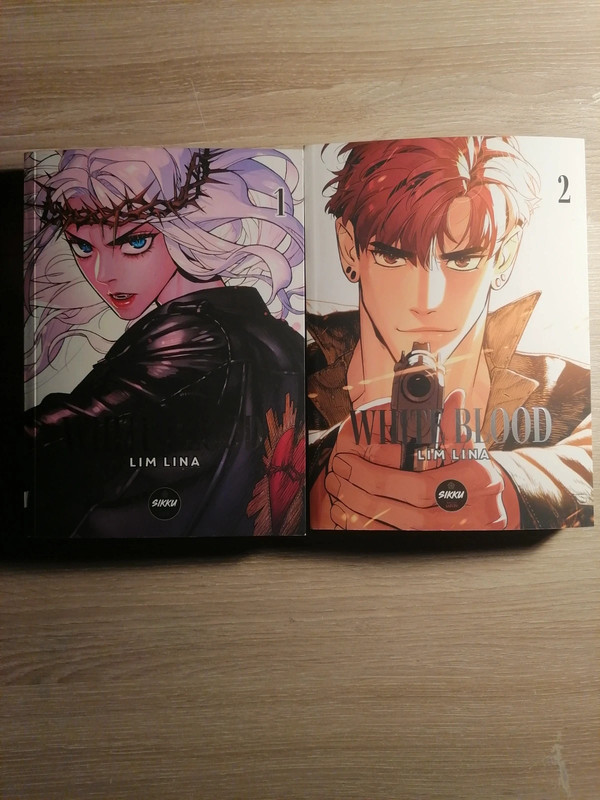 Lot tome 1 et 2 White blood