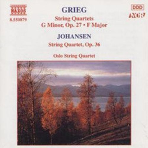 EDVARD GRIEG GRIEG - JOHANSEN - STRING QUARTETS (CD) ALBUM