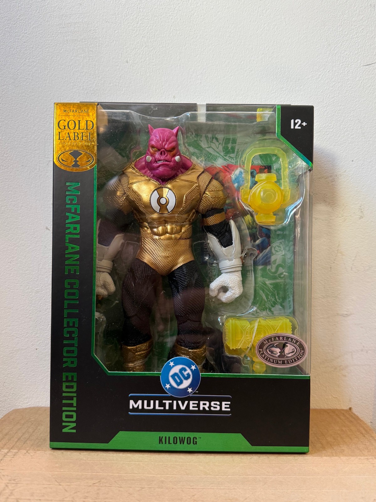 DC McFARLANE TOYS - KILOWOG SDCC 2026 GOLD LABEL PLATINUM FIGURE