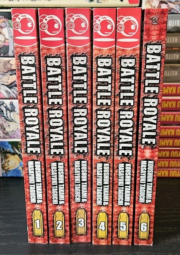 Manga Battle Royale Vol 1-6 English Volumes Tokyopop